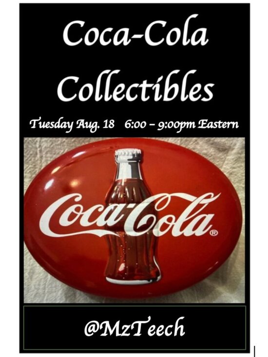 Other - Mzteech Coca-Cola Collectibles Show